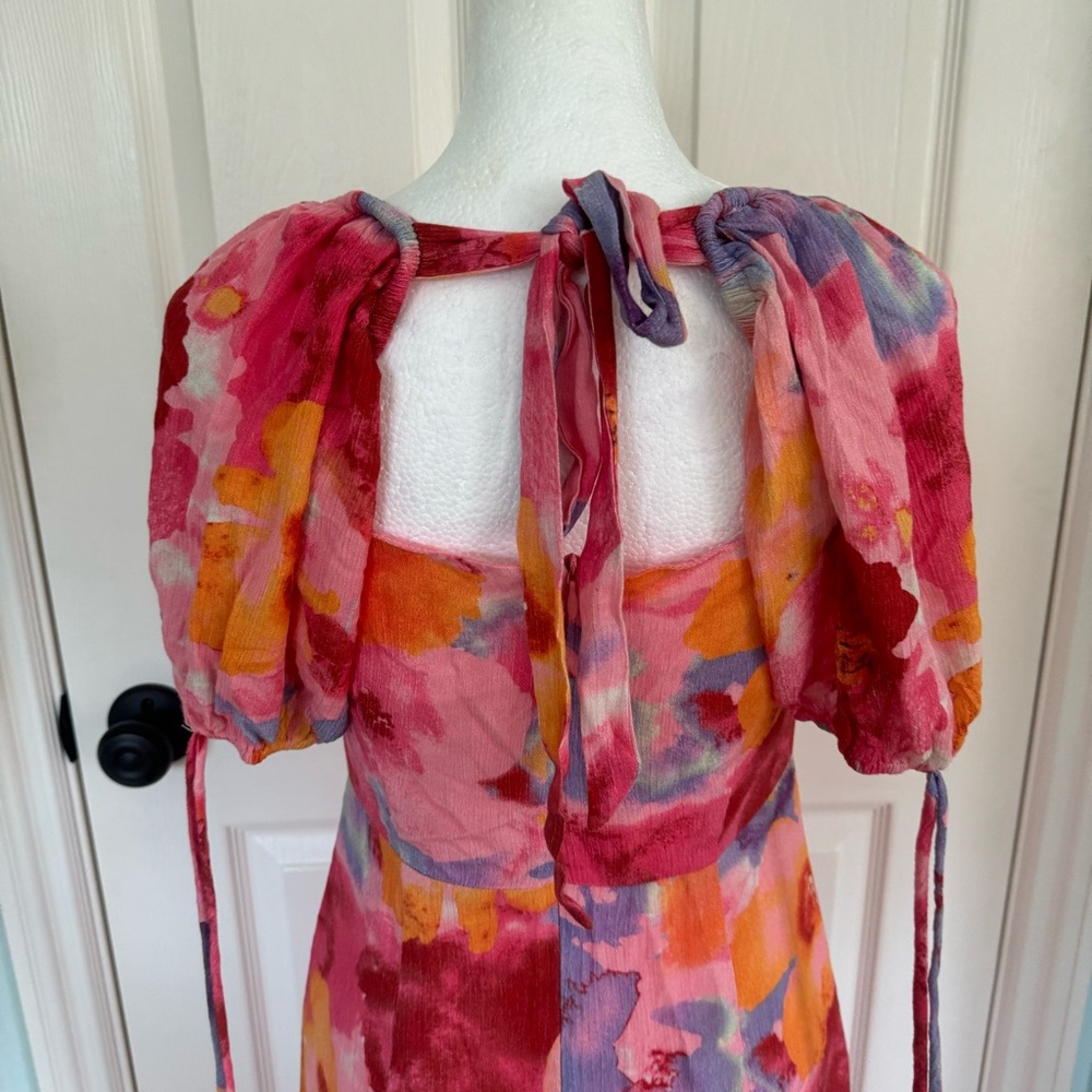 Anthropologie The Frolic Margot Column Maxi dress - Picture 8 of 10